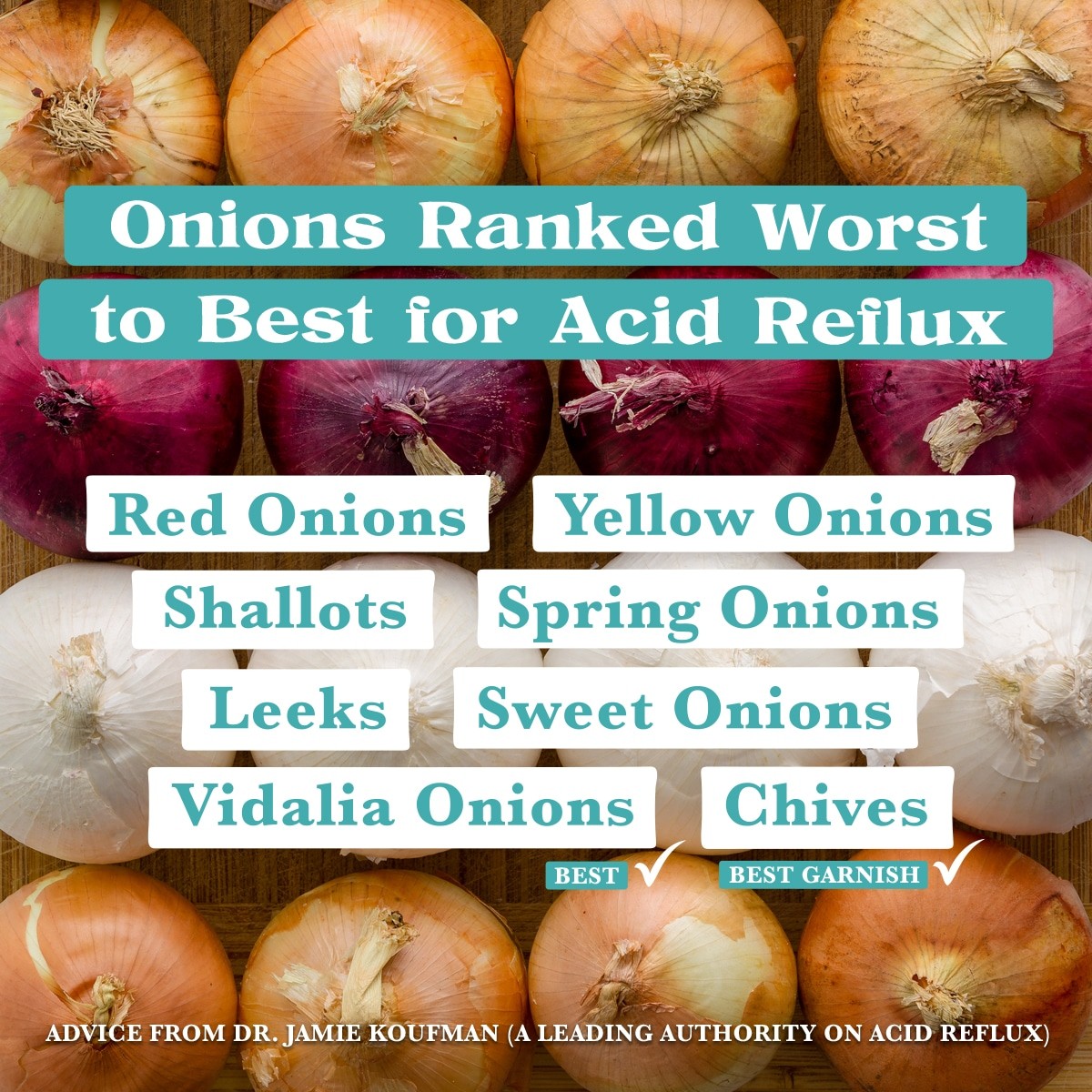 Do Onions Cause Heartburn and Acid Reflux? Dr. Jamie Koufman